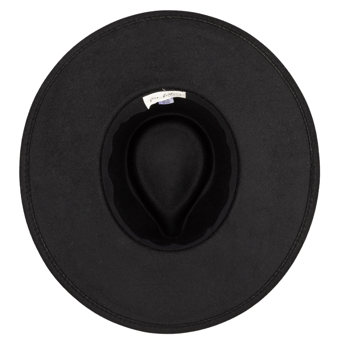 FEDORA - Faux Felt Wide Brim Fedora