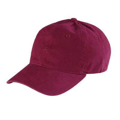 CAP - Women's Washed Ball Cap With Adjustable Leather Back