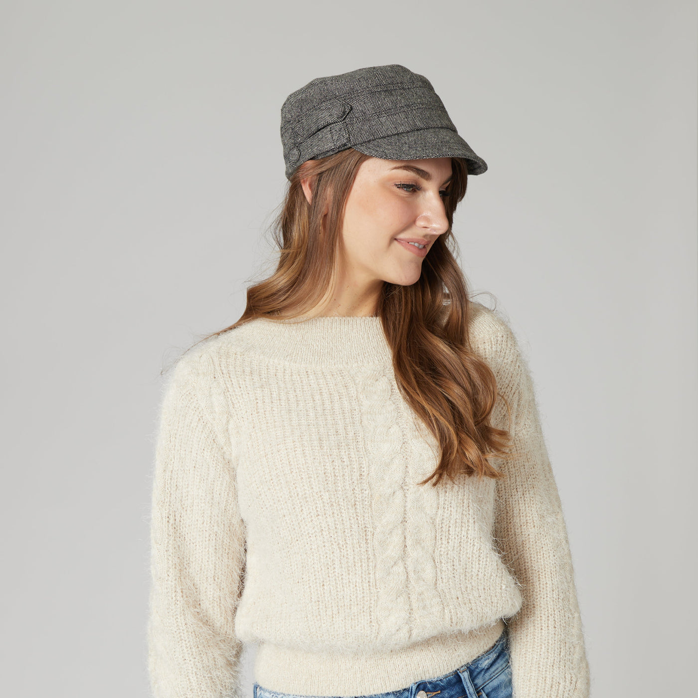 CAP - Women's Speckled Tweed Cap