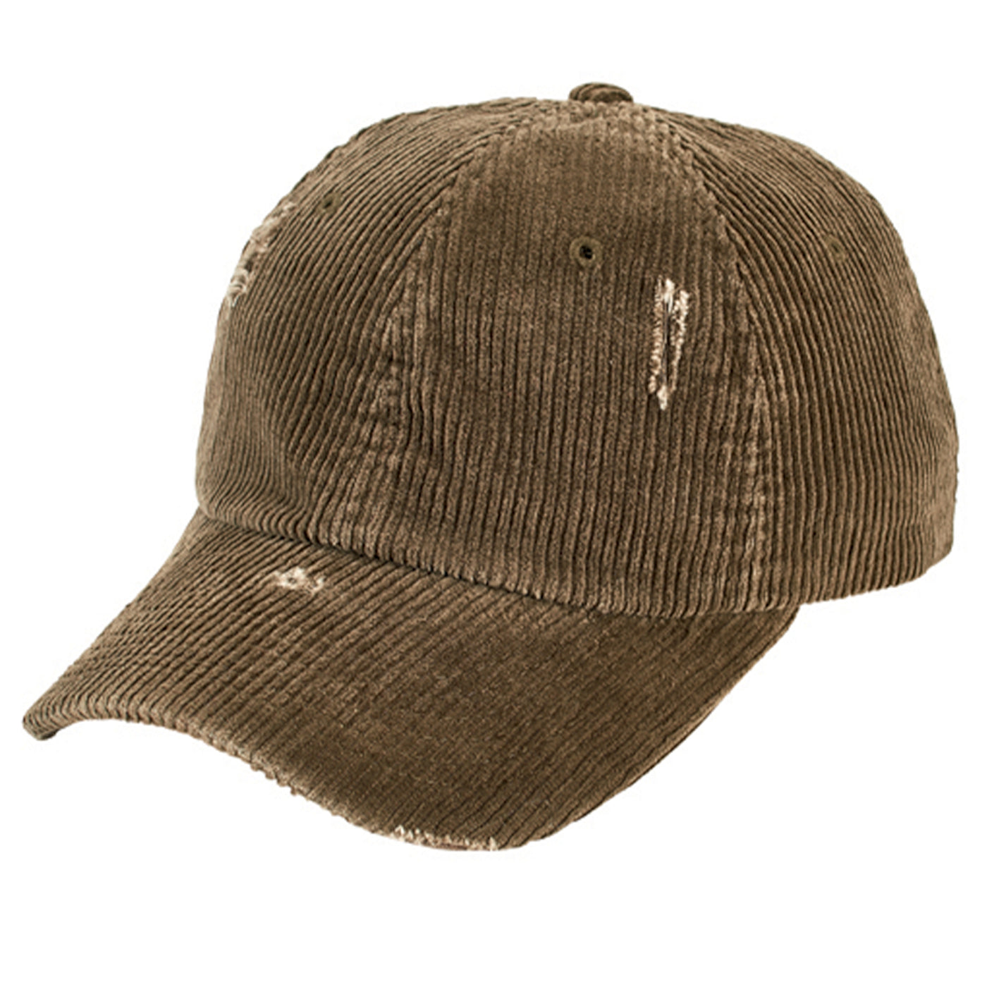 CAP - Distressed Cord Ball Cap (CTH8155)