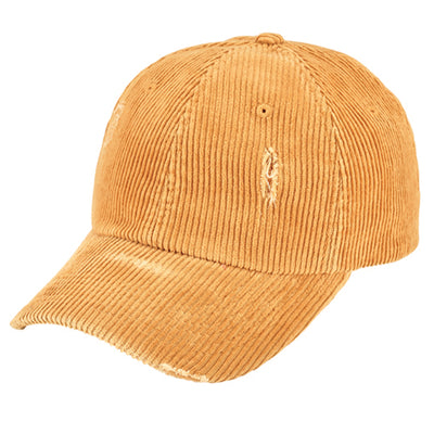 CAP - Distressed Cord Ball Cap (CTH8155)