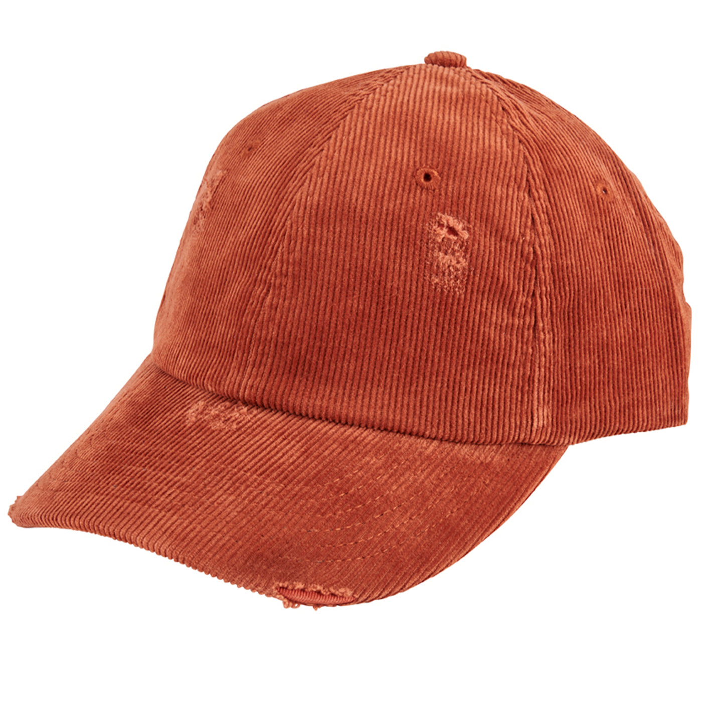 CAP - Distressed Cord Ball Cap (CTH8155)