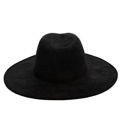 FEDORA - Pioneer - Cut & Sew Faux Suede Fedora