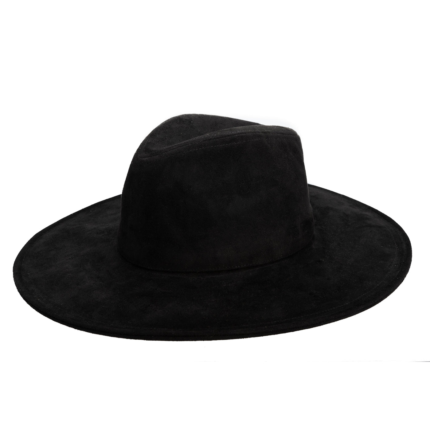 FEDORA - Pioneer - Cut & Sew Faux Suede Fedora