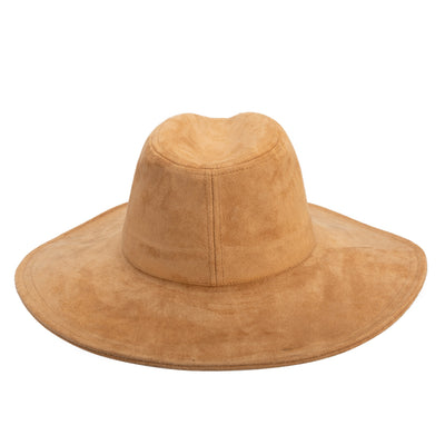 FEDORA - Pioneer - Cut & Sew Faux Suede Fedora