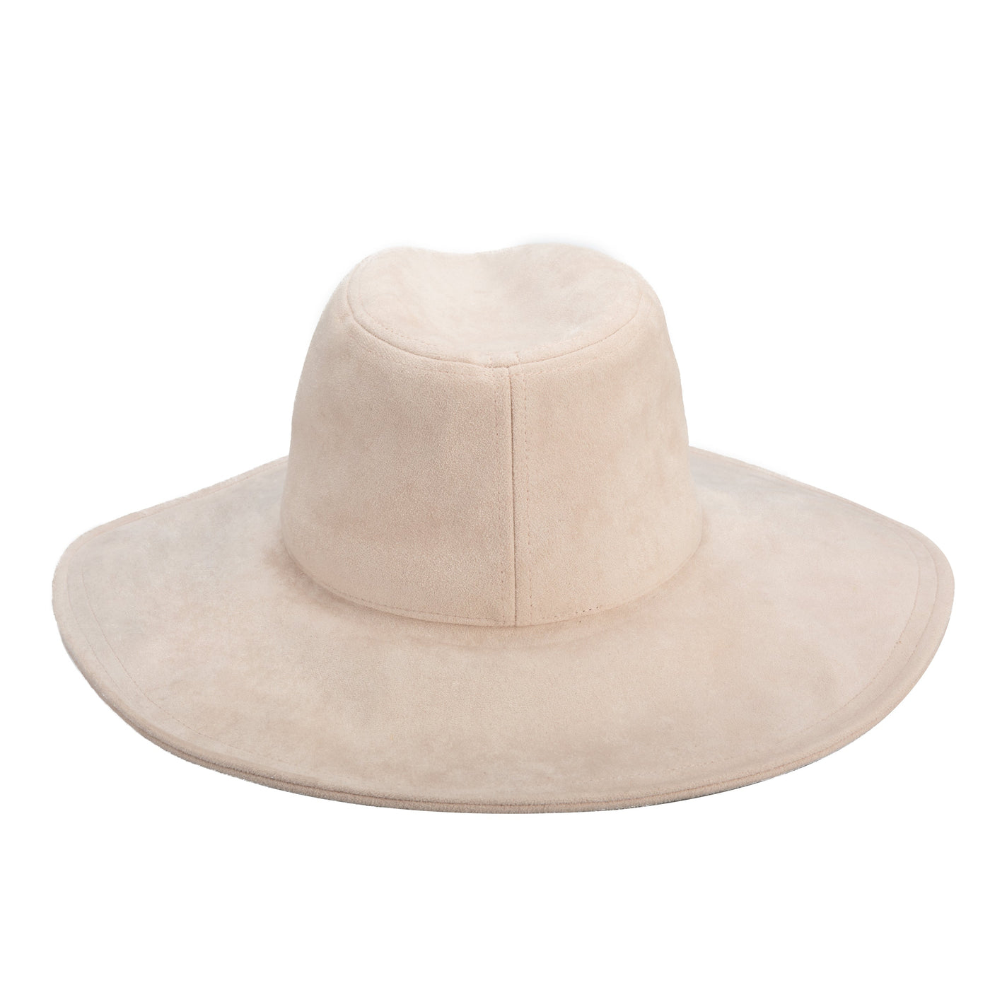 FEDORA - Pioneer - Cut & Sew Faux Suede Fedora