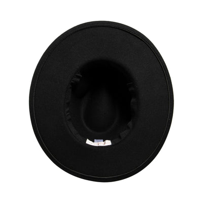 FEDORA - Women's Faux Felt Fedora W/ Velvet Band