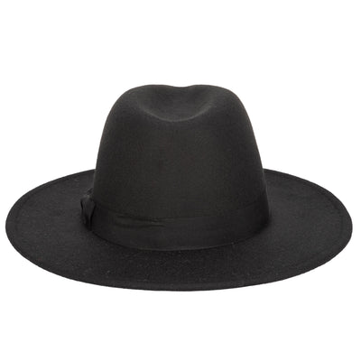 FEDORA - Men's Faux Felt Fedora With Grosgrain