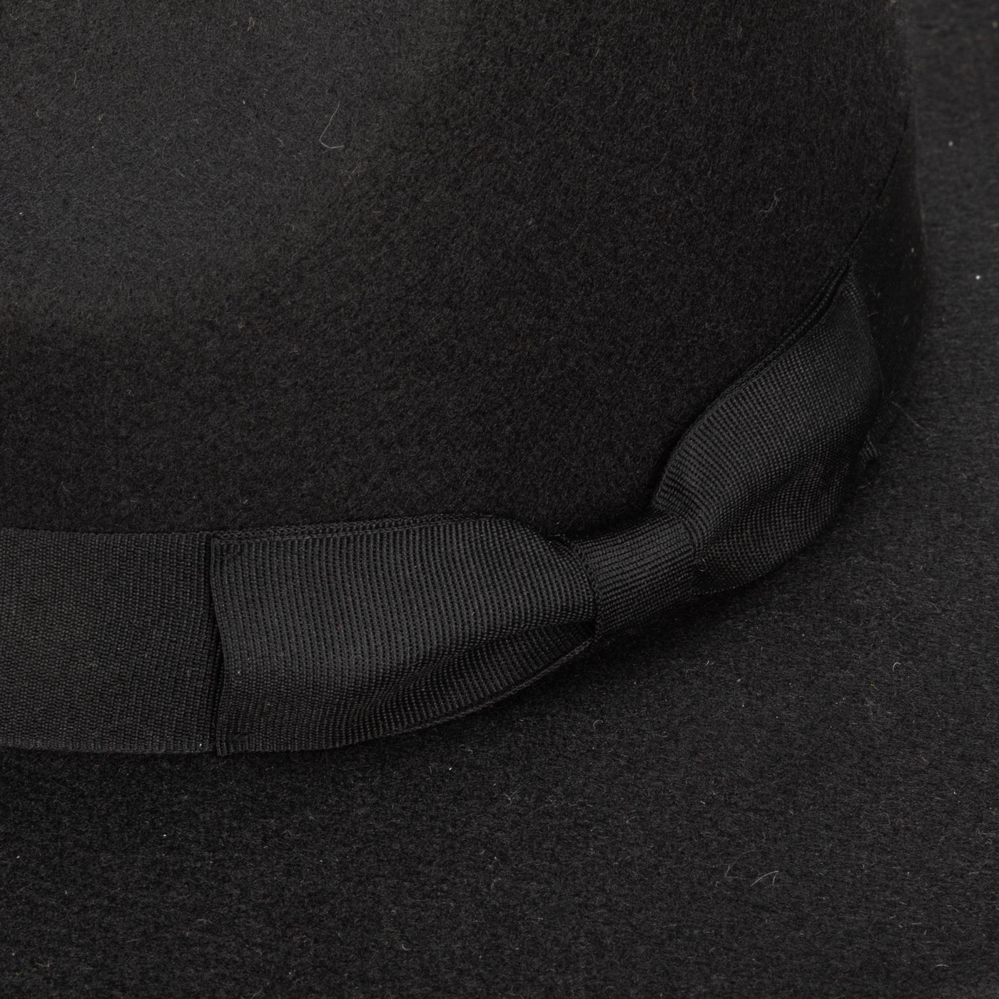 FEDORA - Men's Faux Felt Fedora With Grosgrain