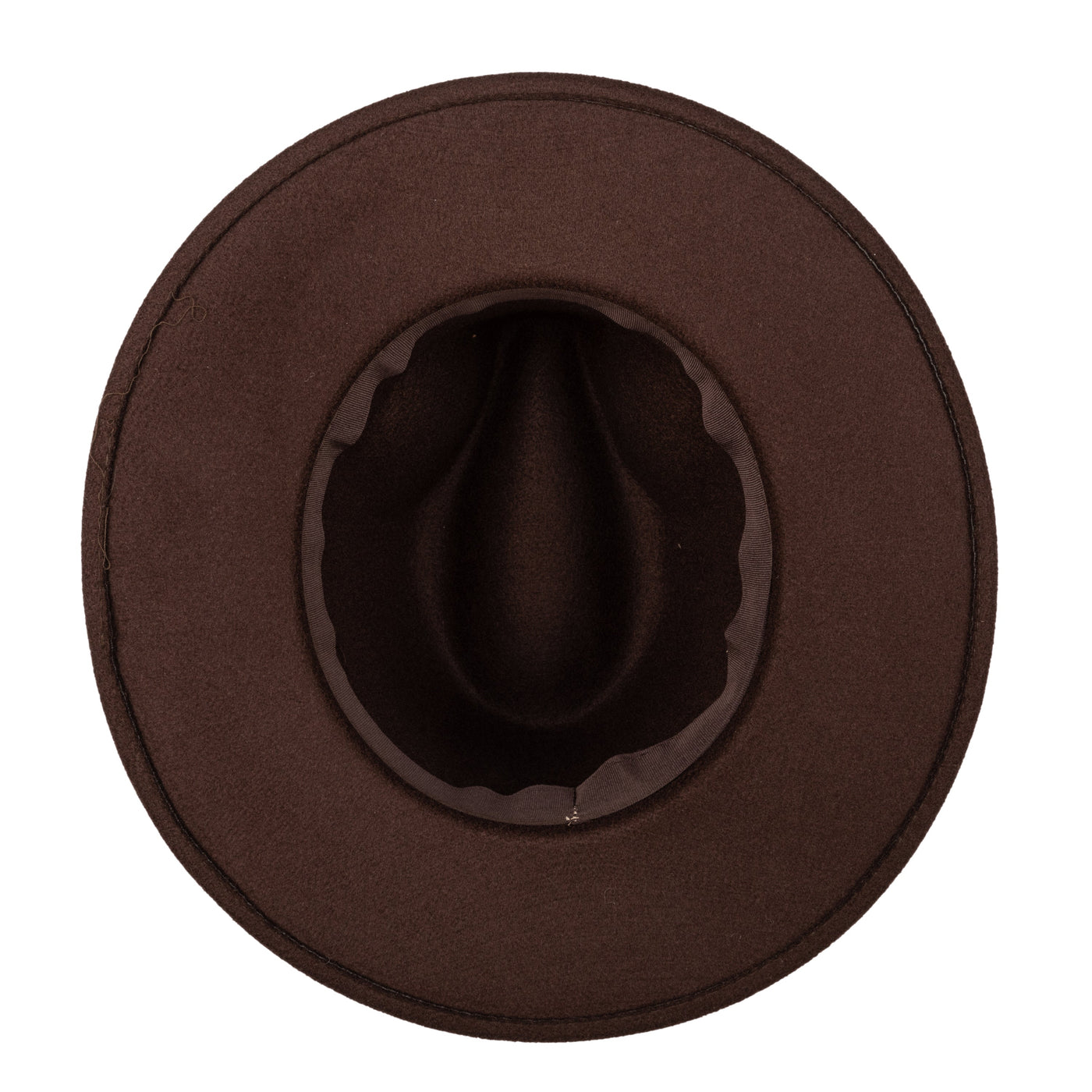 FEDORA - Men's Faux Felt Fedora With Grosgrain