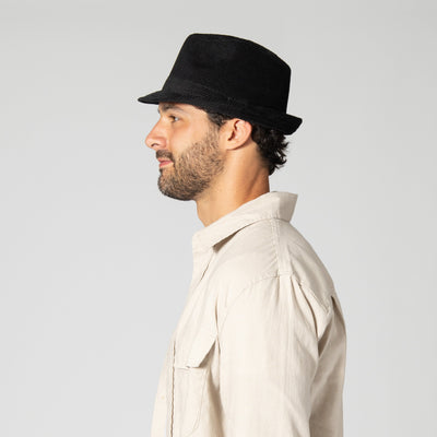 FEDORA - Men's Cut And Sew Corduroy Fedora