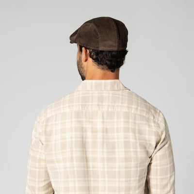 DRIVER - Men's Corduroy Driver With Plaid Lining
