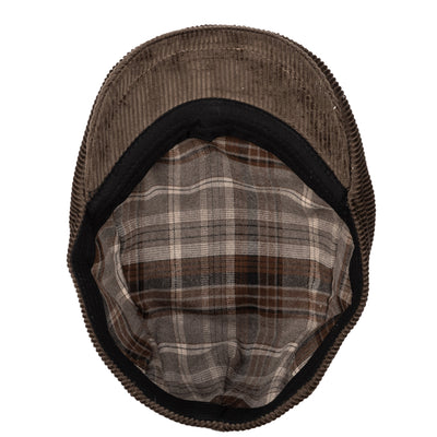 DRIVER - Men's Corduroy Driver With Plaid Lining