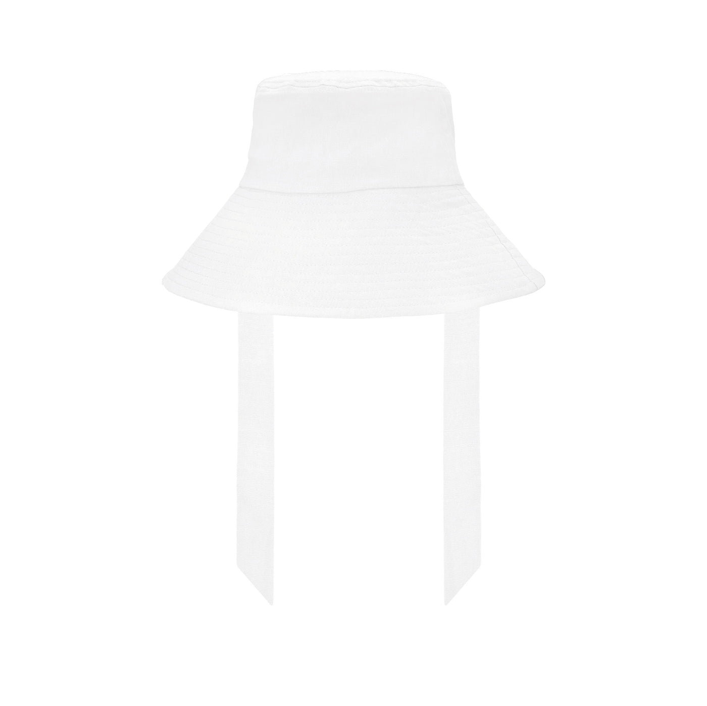 Serenity - Cut and Sew Bucket with Ribbon Ties-BUCKET-San Diego Hat Company