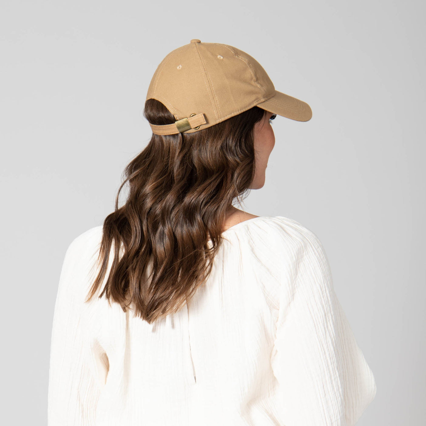 CAP - Partly Cloudy - Women's Cut And Sew Linen Ball Cap