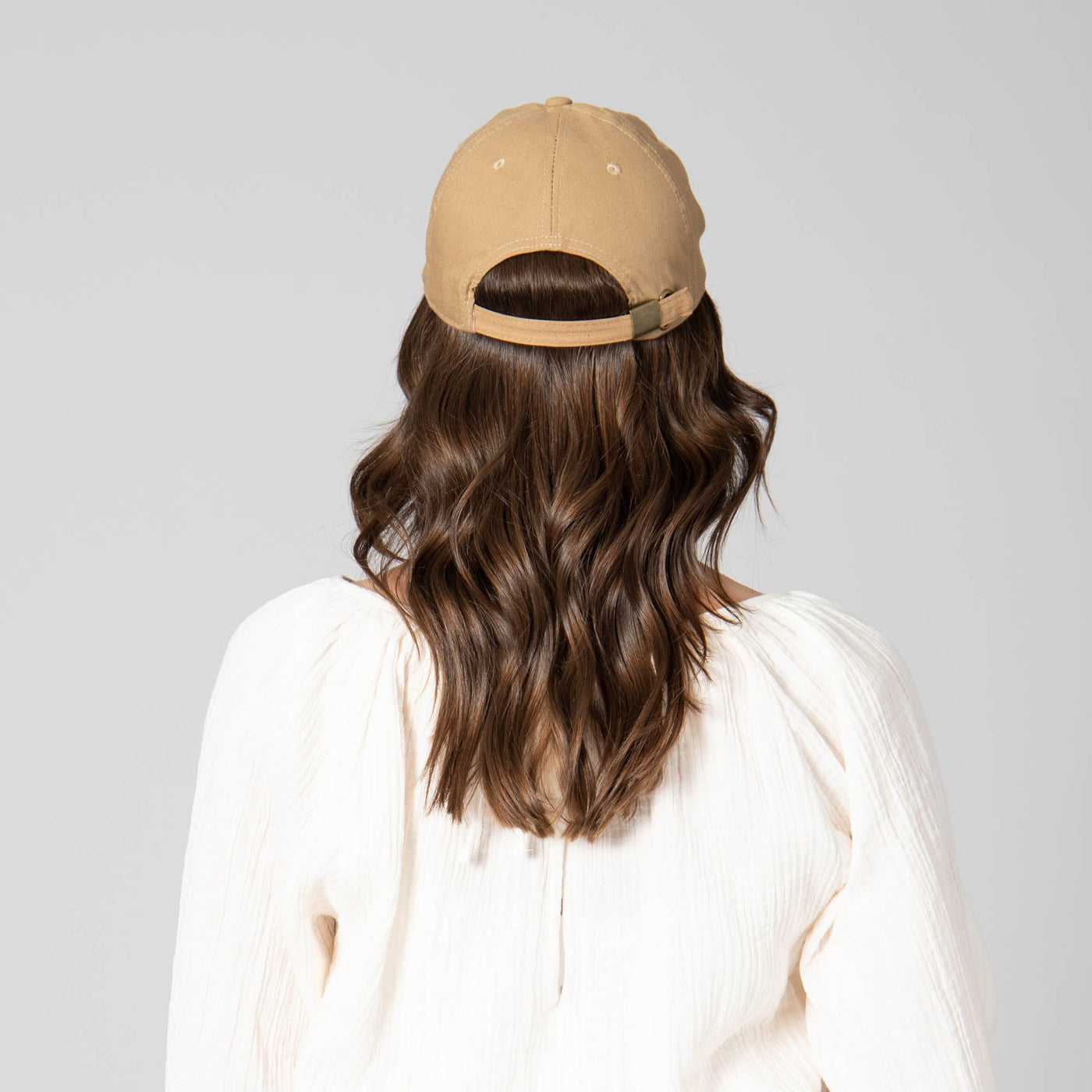 CAP - Partly Cloudy - Women's Cut And Sew Linen Ball Cap