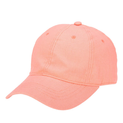 CAP - Partly Cloudy - Women's Cut And Sew Linen Ball Cap