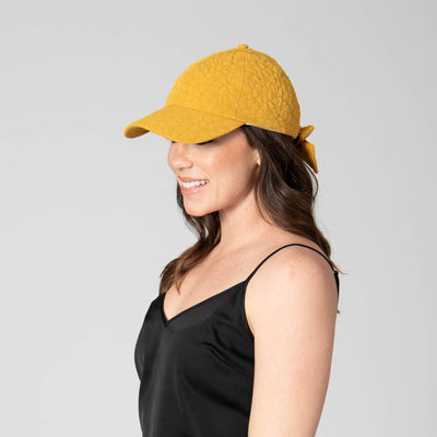 CAP - Women's Floral Textured Cap