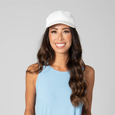 CAP - Women's Floral Textured Cap