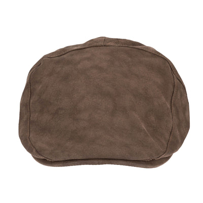 DRIVER - Faux Leather Multi Panel Driver Cap