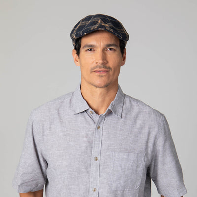 Faux Wool Plaid Driver Cap-DRIVER-San Diego Hat Company