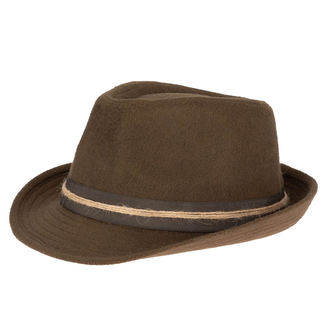 FEDORA - Faux Felt Stingy Brim Fedora