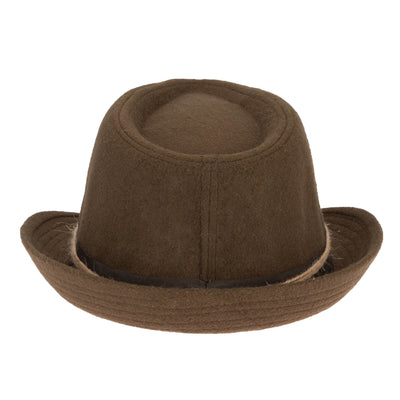 FEDORA - Faux Felt Stingy Brim Fedora