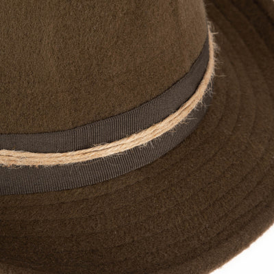 FEDORA - Faux Felt Stingy Brim Fedora