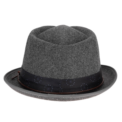 FEDORA - Faux Felt Pork Pie Fedora