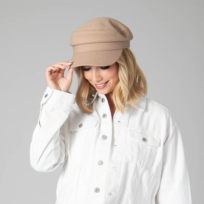 CAP - Solid Brushed Poly Twill Fisherman Cap