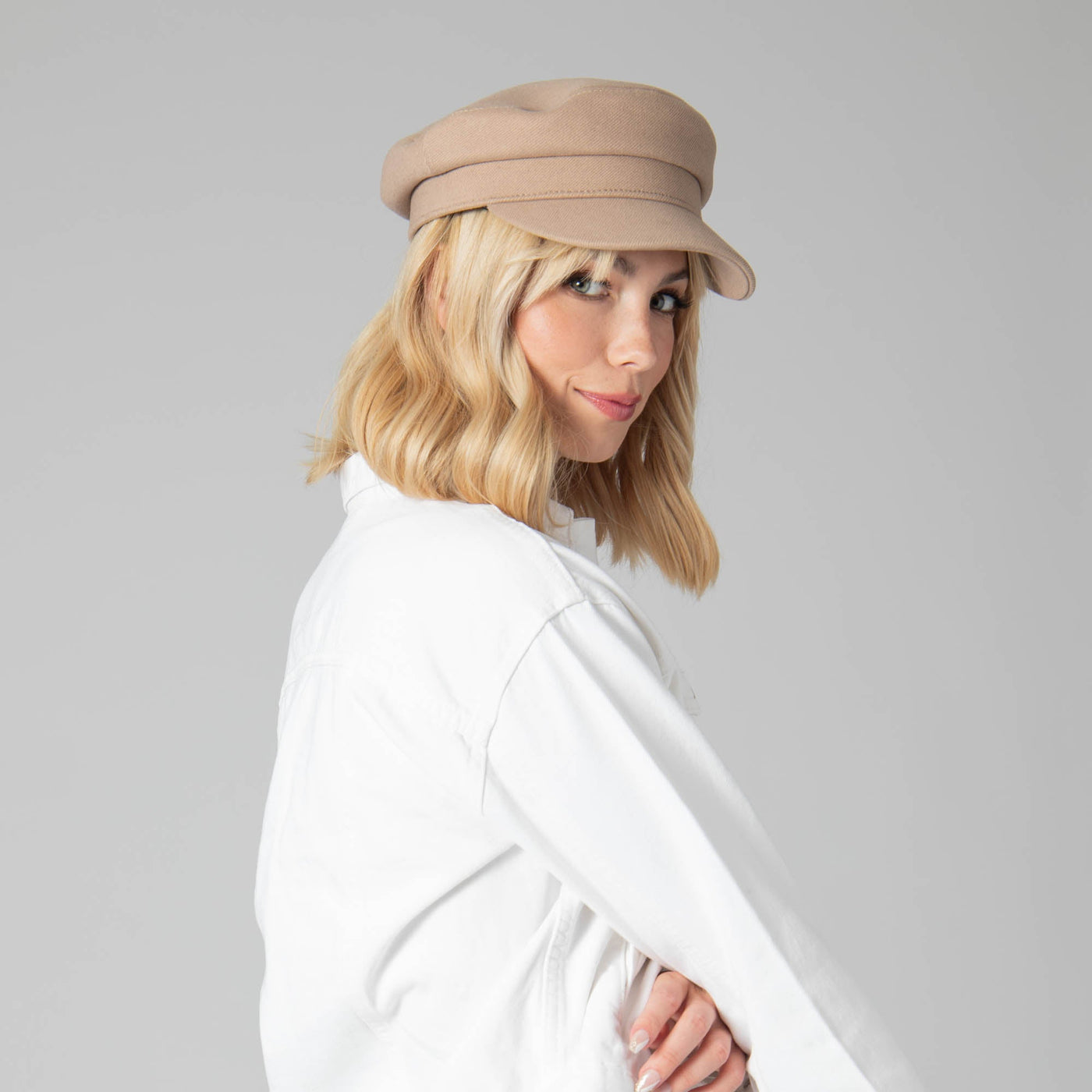 CAP - Solid Brushed Poly Twill Fisherman Cap