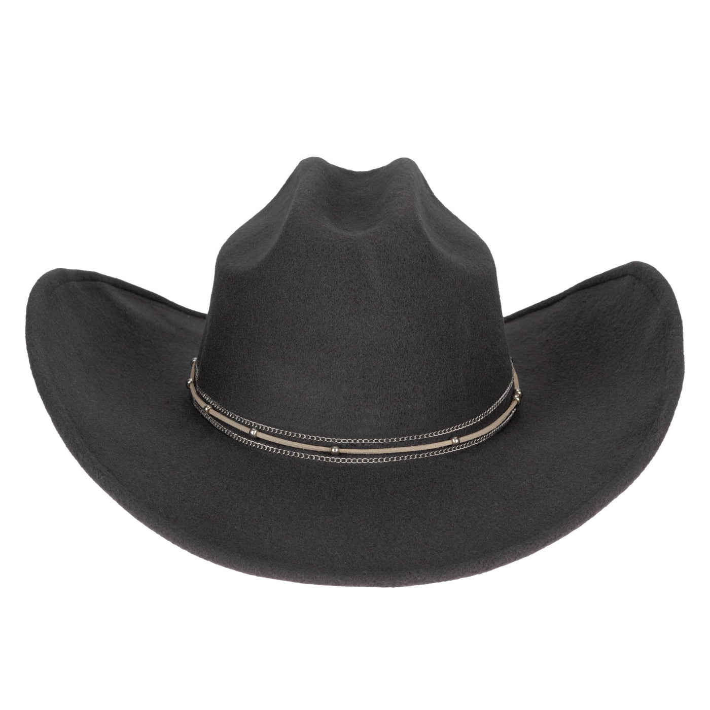 COWBOY - Faux Felt Cattleman's Crease Cowboy