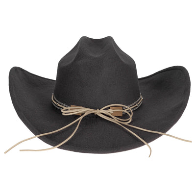 COWBOY - Faux Felt Cattleman's Crease Cowboy