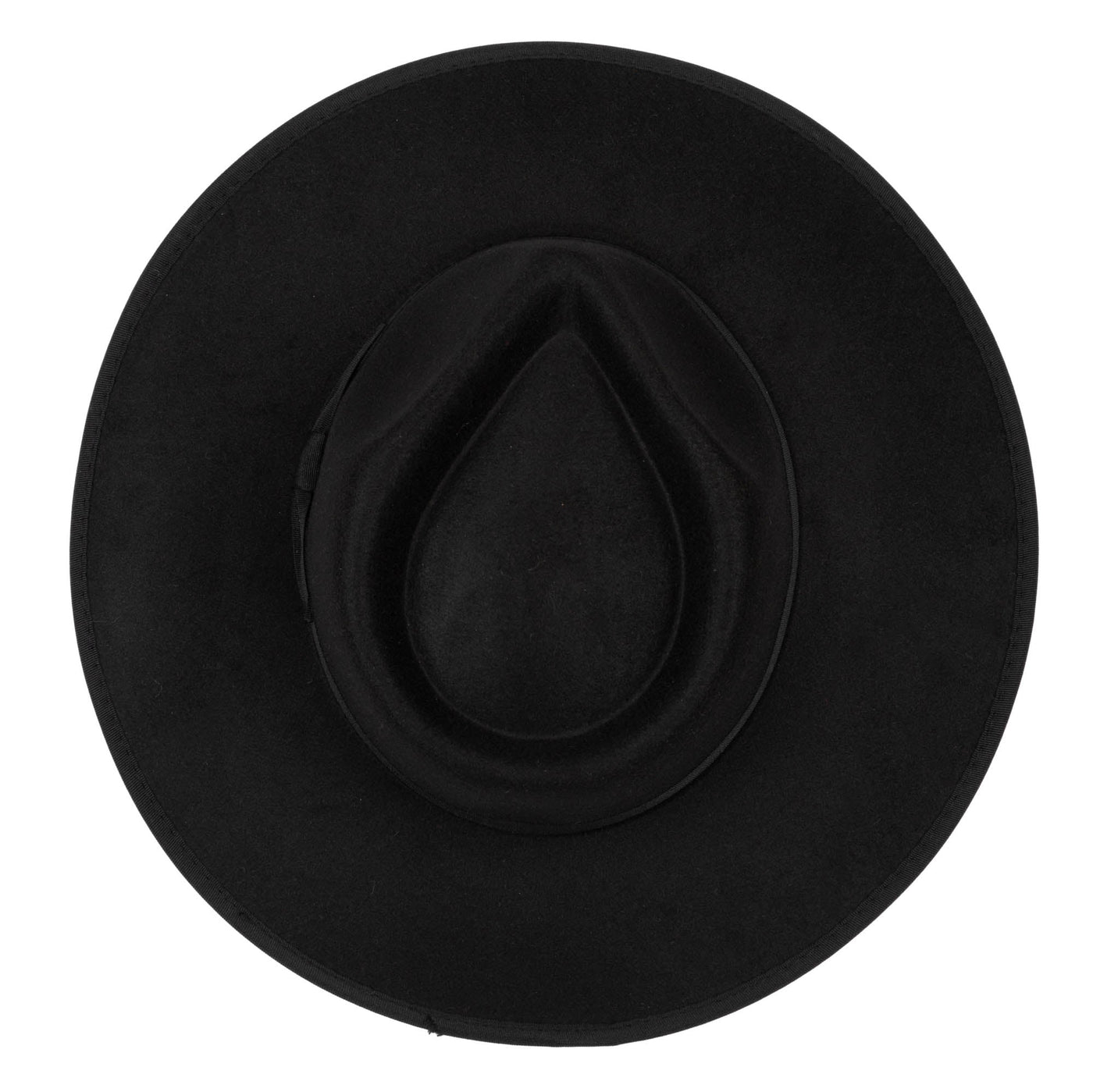 FEDORA - Classic Brim Fedora With Flat Grosgrain Bow And Band