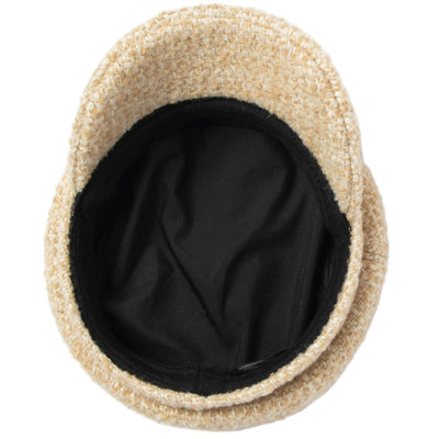 Nine to Five - Wool Blend Tweed Cabbie Hat-CABBIE-San Diego Hat Company