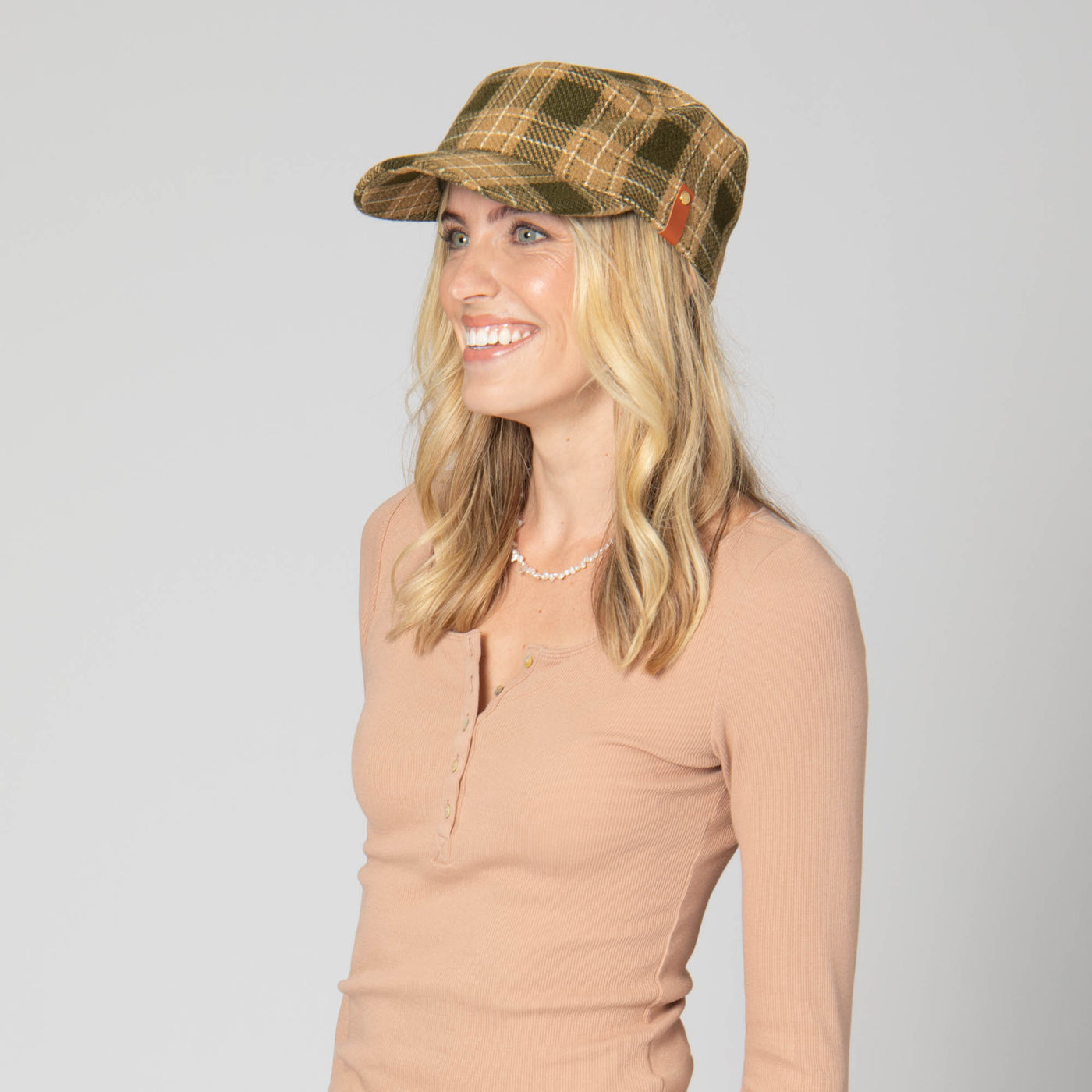 Cash - Cut & Sew Plaid Fishermans Cap-fisherman-San Diego Hat Company