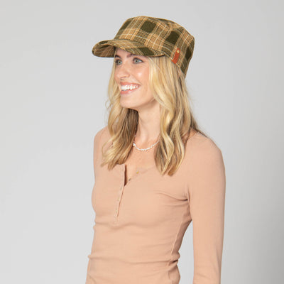 Cash - Cut & Sew Plaid Fishermans Cap-fisherman-San Diego Hat Company