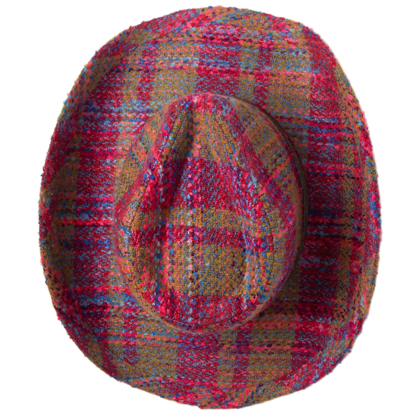 Two Step - Cut & Sew Multi Tweed Pinch Crown Cowboy Hat-COWBOY-San Diego Hat Company