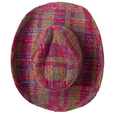 Two Step - Cut & Sew Multi Tweed Pinch Crown Cowboy Hat-COWBOY-San Diego Hat Company
