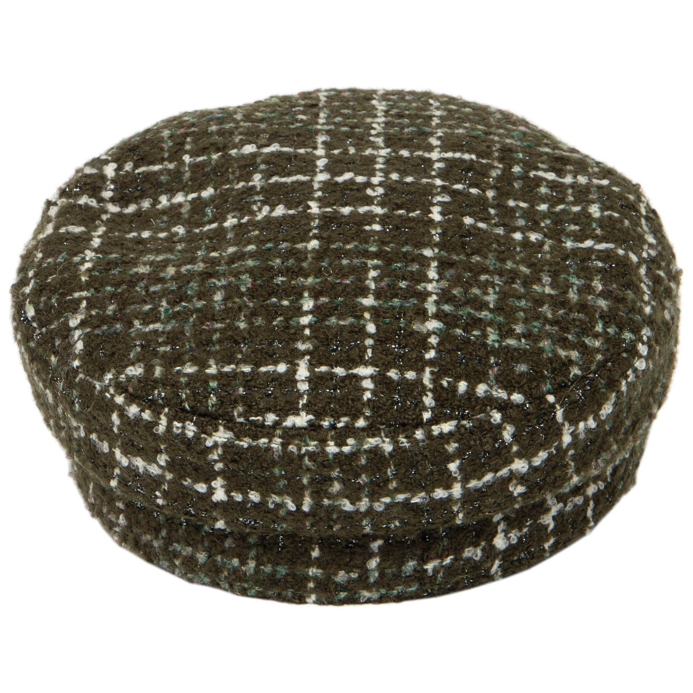 Emmy Lou - Cut & Sew Tweed Cabbie Hat-CABBIE-San Diego Hat Company