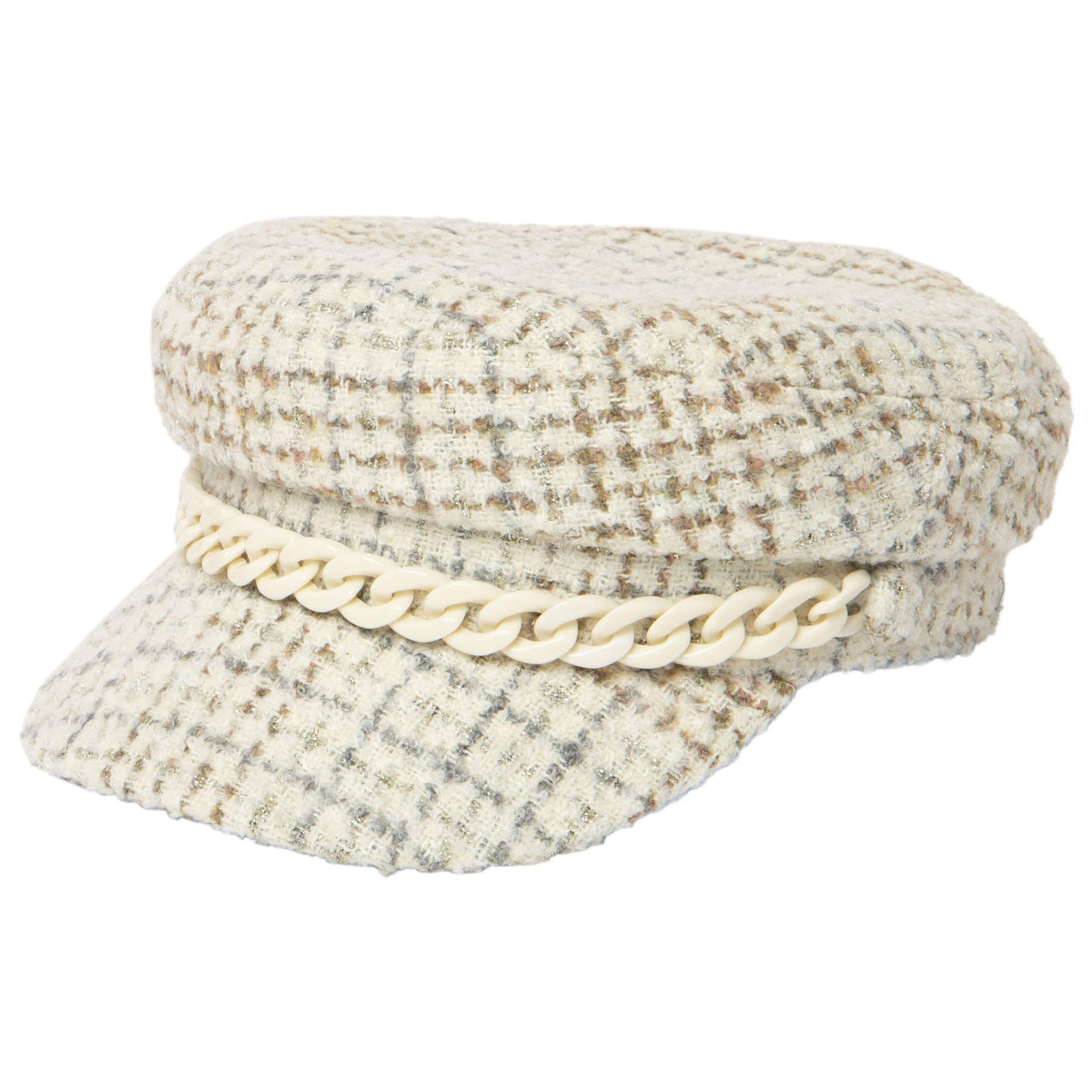 Emmy Lou - Cut & Sew Tweed Cabbie Hat-CABBIE-San Diego Hat Company