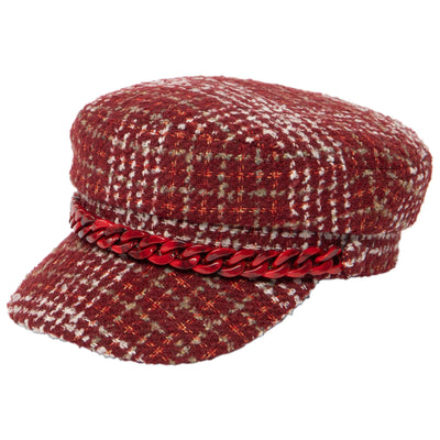 Emmy Lou - Cut & Sew Tweed Cabbie Hat-CABBIE-San Diego Hat Company