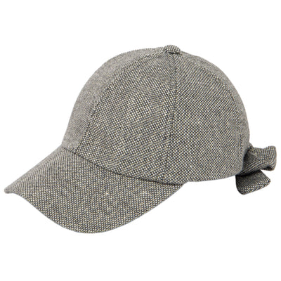 Cut & Sew Gold Shimmer Cap with Bow Tie-BASEBALL CAP-San Diego Hat Company