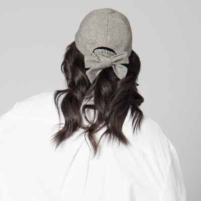 Cut & Sew Gold Shimmer Cap with Bow Tie-BASEBALL CAP-San Diego Hat Company