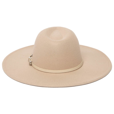 Beverly - Pinch Crown Fedora with Western Buckle-FEDORA-San Diego Hat Company