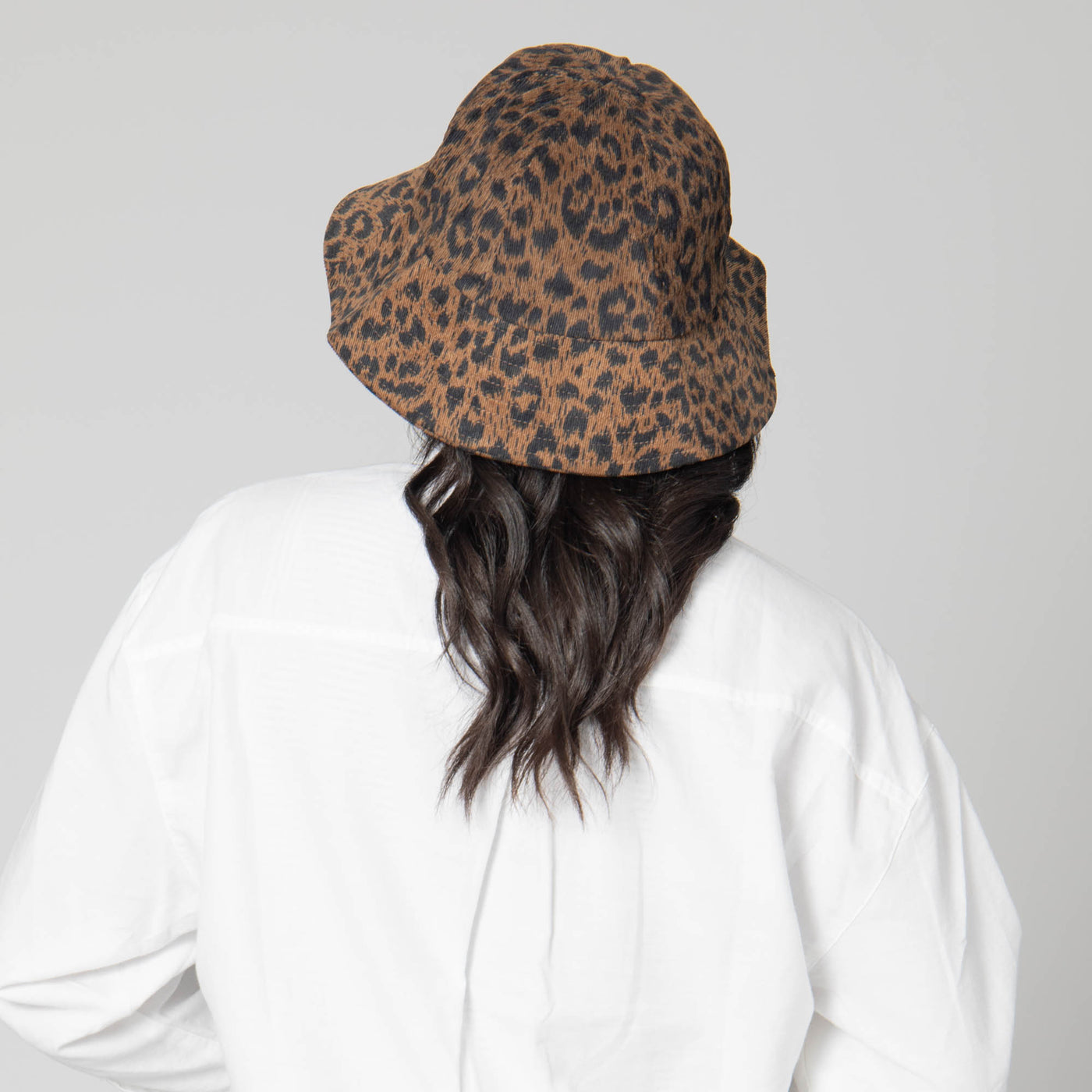 Roxie - 6 Panel Bucket Hat with Leopard Pattern-BUCKET-San Diego Hat Company