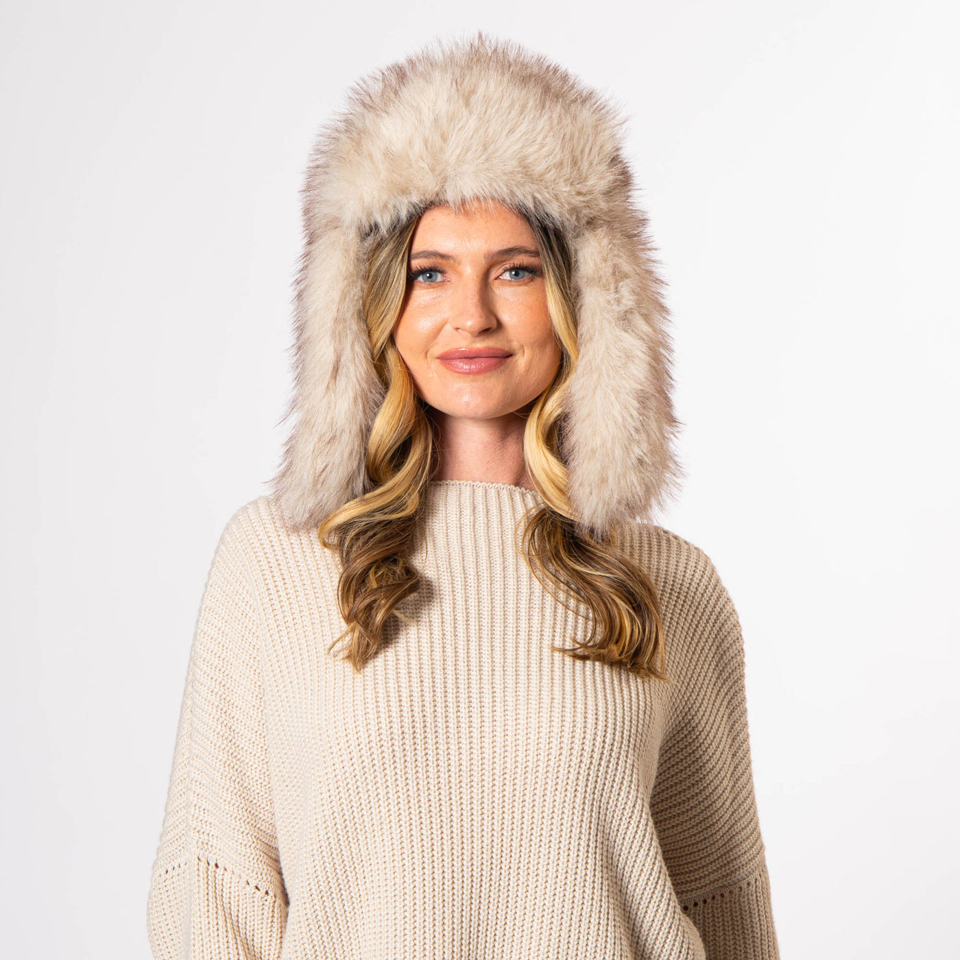 Trapper - Faux Fur with Inner Velour Lining-TRAPPER-San Diego Hat Company
