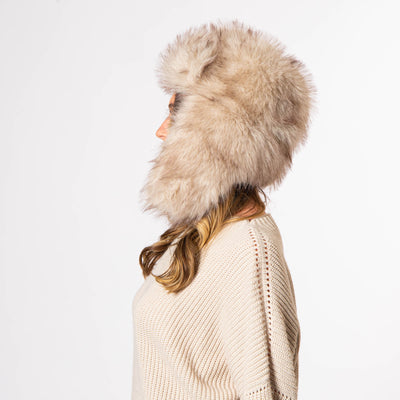 Trapper - Faux Fur with Inner Velour Lining-TRAPPER-San Diego Hat Company