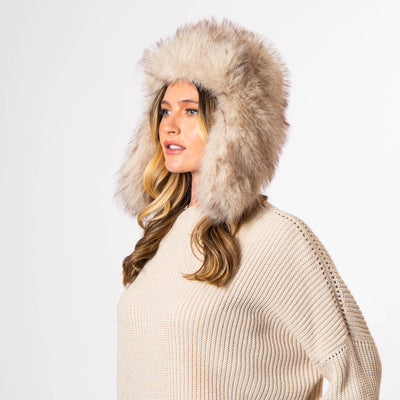 Trapper - Faux Fur with Inner Velour Lining-TRAPPER-San Diego Hat Company