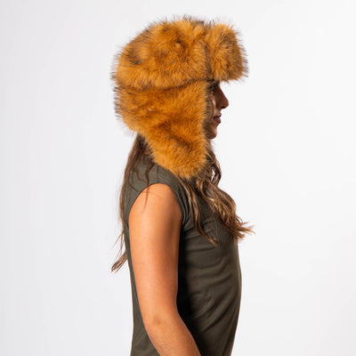 Trapper - Faux Fur with Inner Velour Lining-TRAPPER-San Diego Hat Company